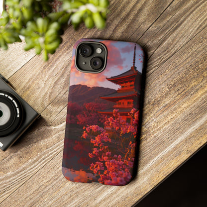 Pagoda Afterglow iPhone Tough Phone Case