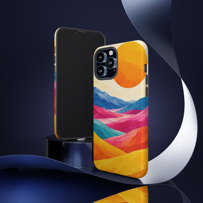 Solstice Ribbons iPhone Tough Case | sunscape