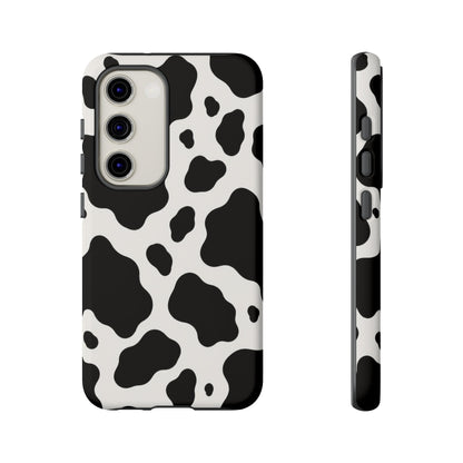 Classic Holstein Samsung Galaxy Tough Case | Black & White Cow Print