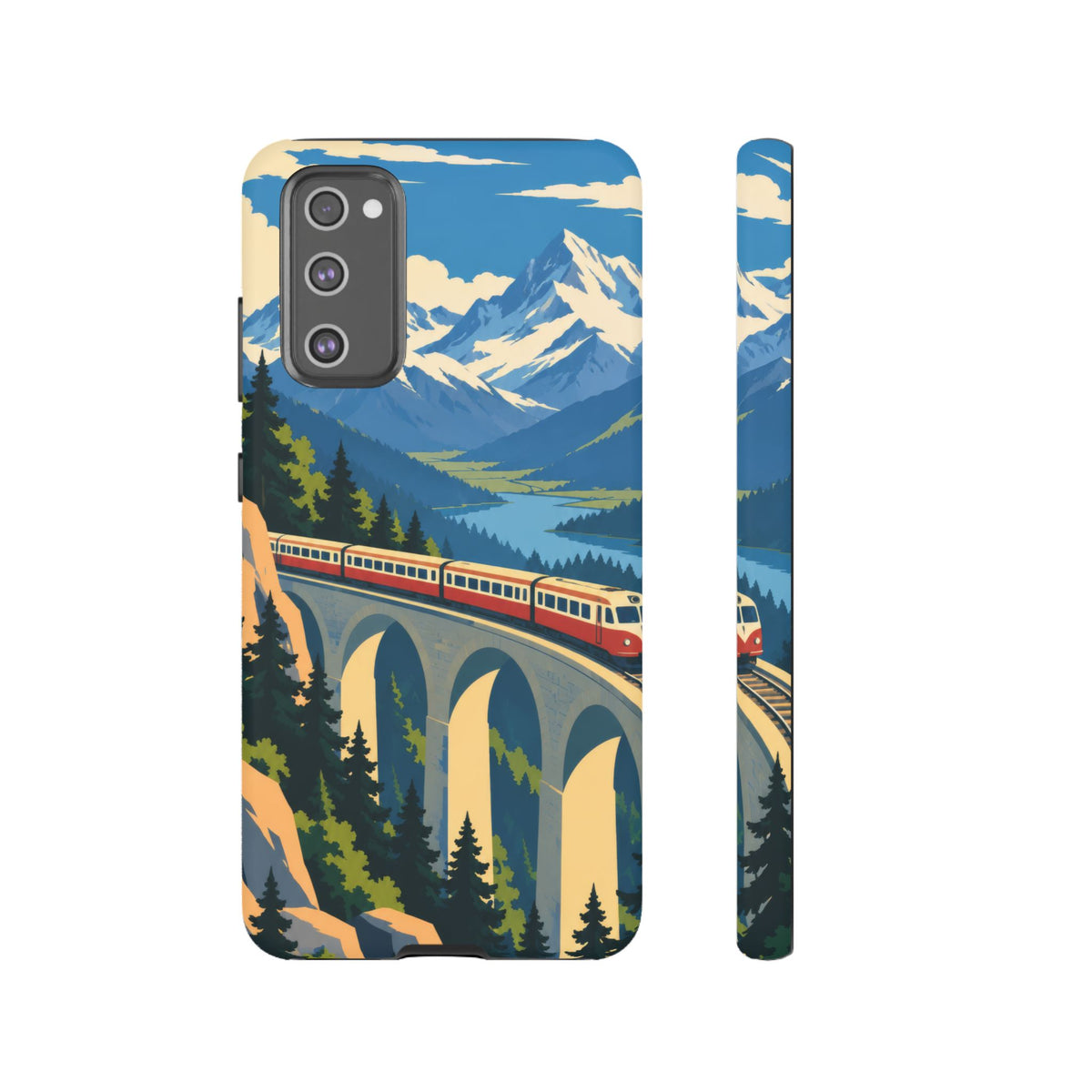 Travel by Train — Alpine Express Samsung Galaxy Tough Case | train travel