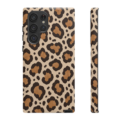 Leopard Print Samsung Galaxy Tough Case | Cocoa Wildcat