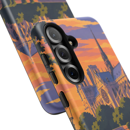 Notre Dame — Cathedral Twilight Samsung Galaxy Tough Case