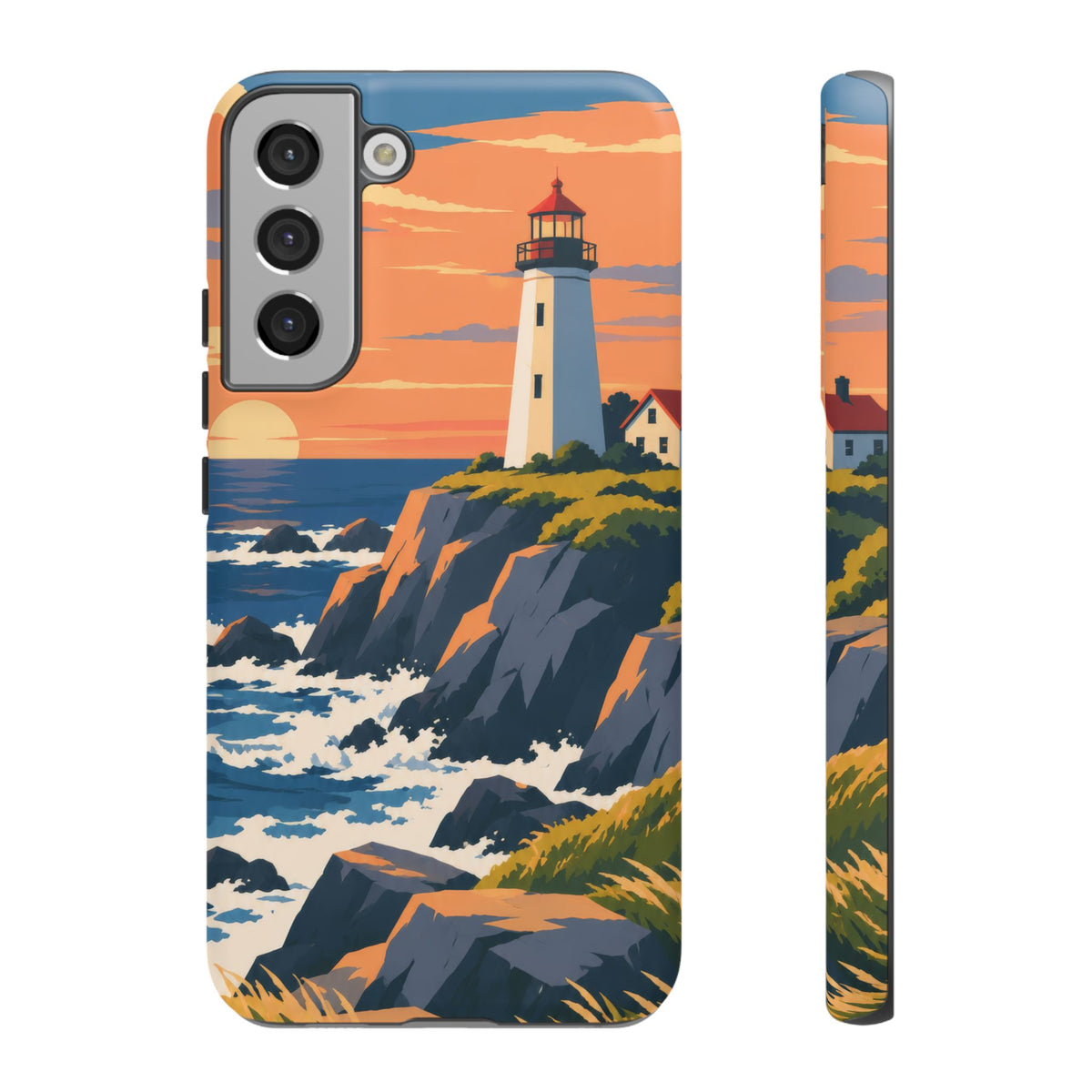 Lighthouse — Atlantic Beacon Samsung Galaxy Tough Case