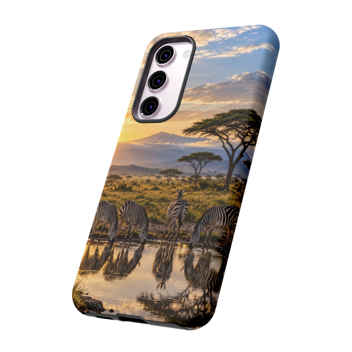 Zebra Water Mirror Samsung Galaxy Tough Case | zebra safari