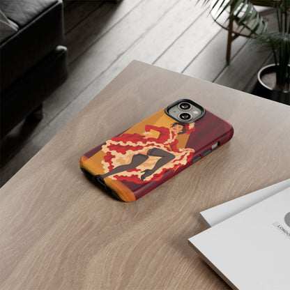 Moulin Rouge Dancer — Crimson Cabaret iPhone Tough Case | cabaret dancer