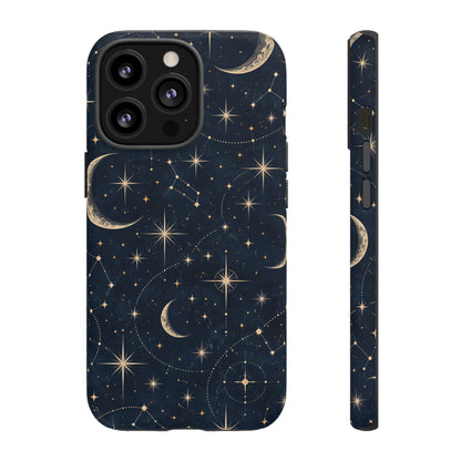 Celestial Moon iPhone Tough Case | Nocturne Atlas