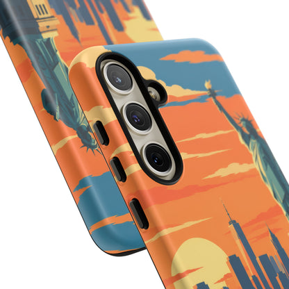 New York City — Harbor Liberty Samsung Galaxy Tough Case