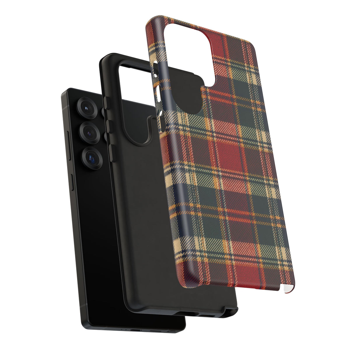 Highland Holiday Samsung Galaxy Tough Case | christmas plaid