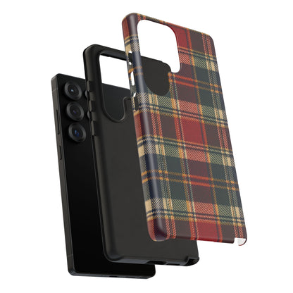 Highland Holiday Samsung Galaxy Tough Case | christmas plaid