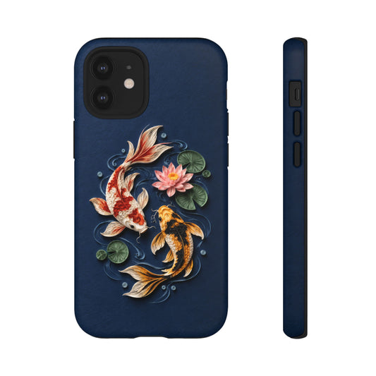Pond Ribbons iPhone Tough Case | Koi Fish