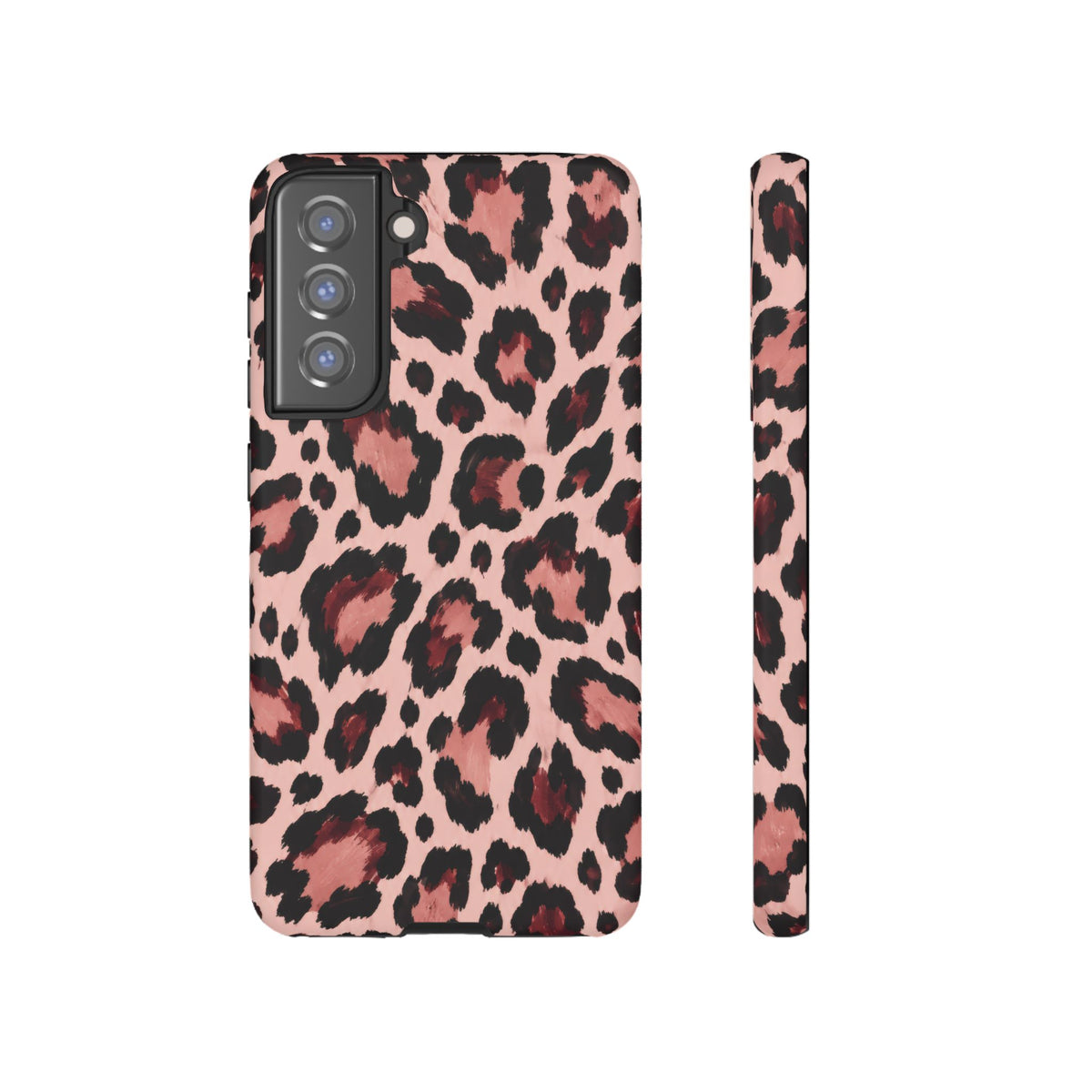Wild Burgundy Samsung Galaxy Tough Case | leopard print