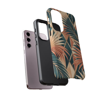 Coral Palm Pavilion Samsung Galaxy Tough Case | art deco