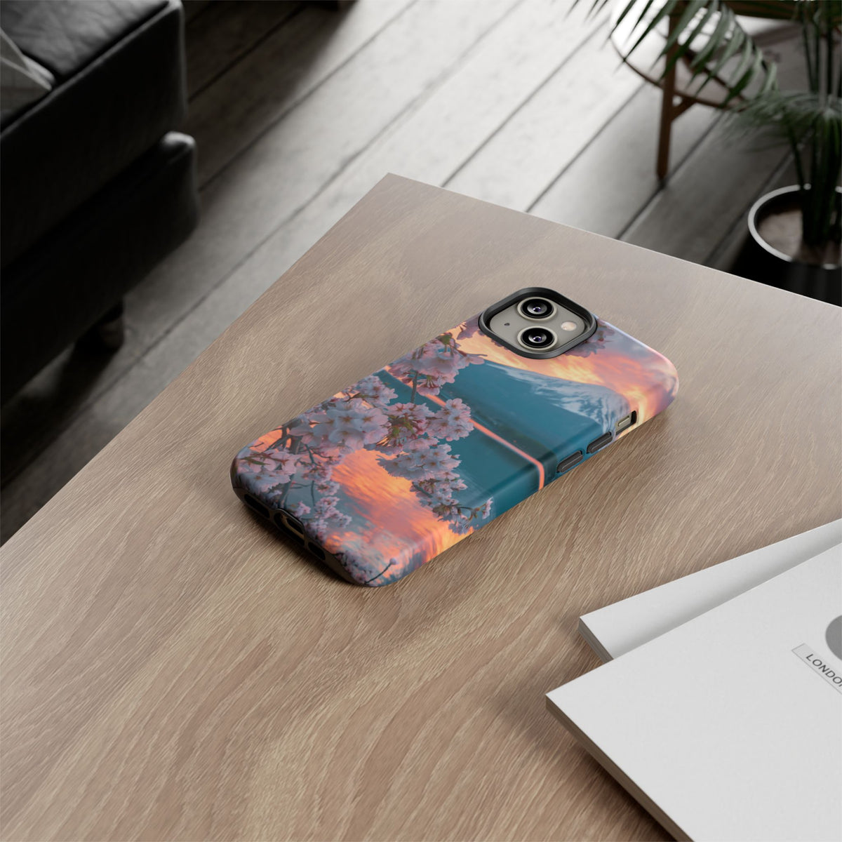 Fuji Petal Reflection iPhone Tough Phone Case