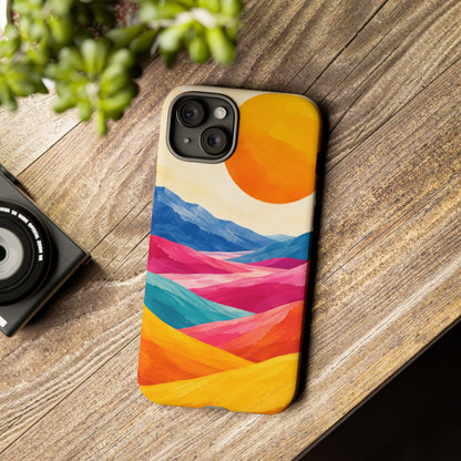 Solstice Ribbons iPhone Tough Case | sunscape