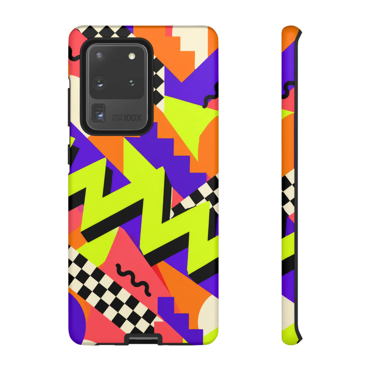 Acid Arcade Samsung Galaxy Tough Case | Bright Retro Geometry