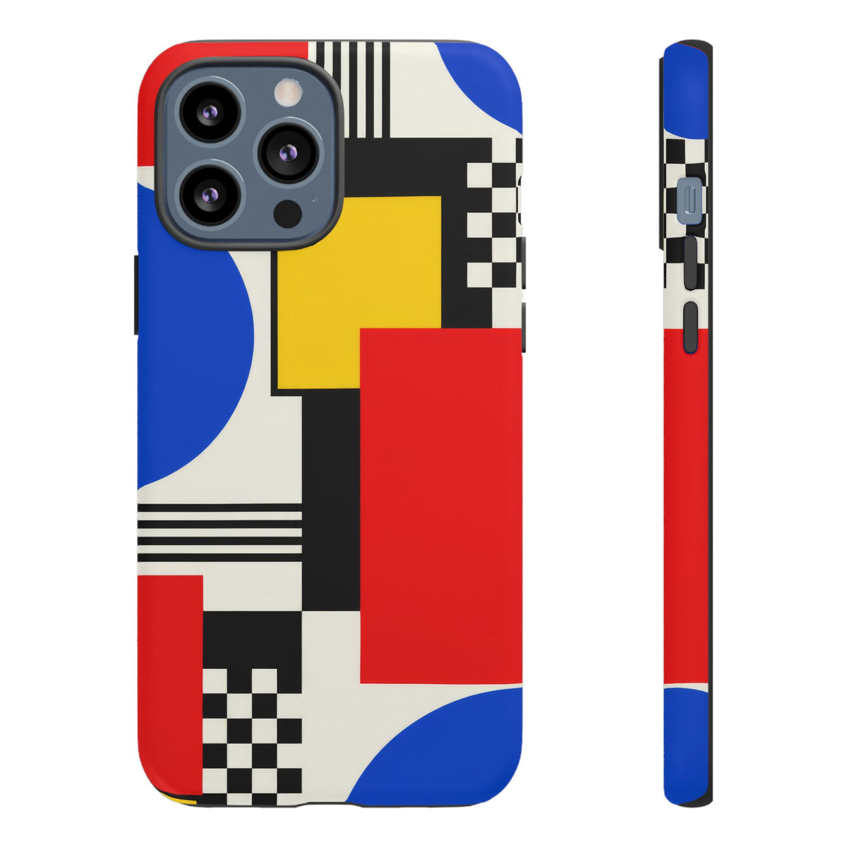 Primary Frequency iPhone Tough Case | Primary Color Geometry