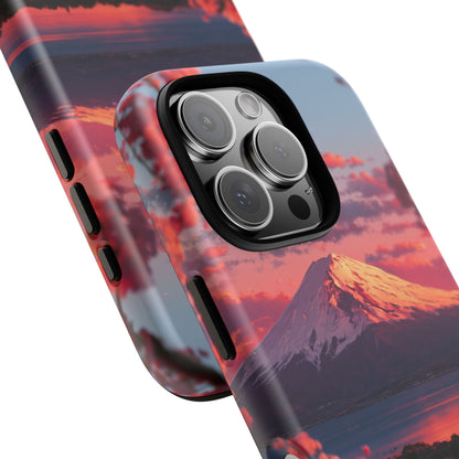Fuji Rose Horizon iPhone Tough Phone Case