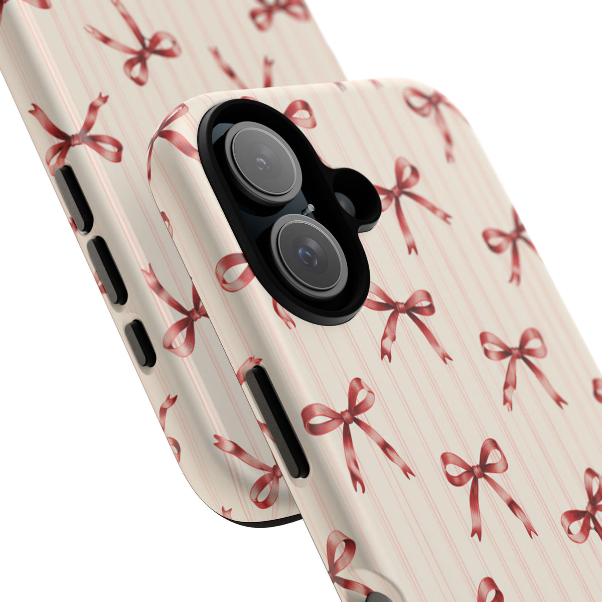 Red Bow iPhone Tough Case | Ribbon Waltz