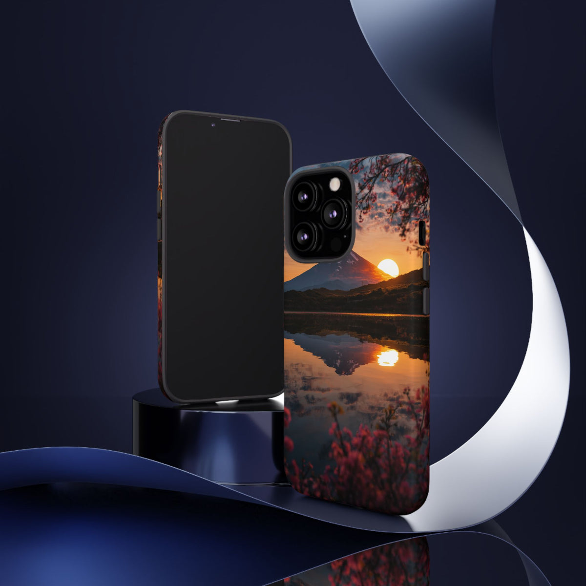 Fuji Golden Reflection iPhone Tough Phone Case