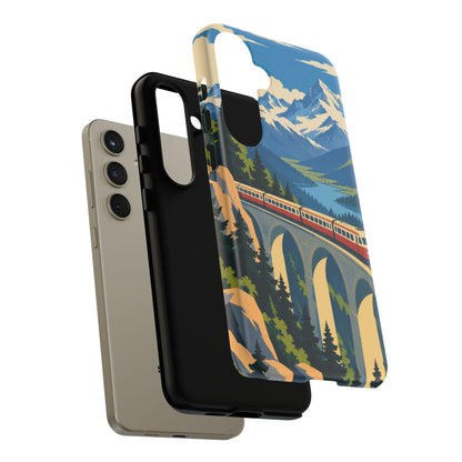 Travel by Train — Alpine Express Samsung Galaxy Tough Case | train travel