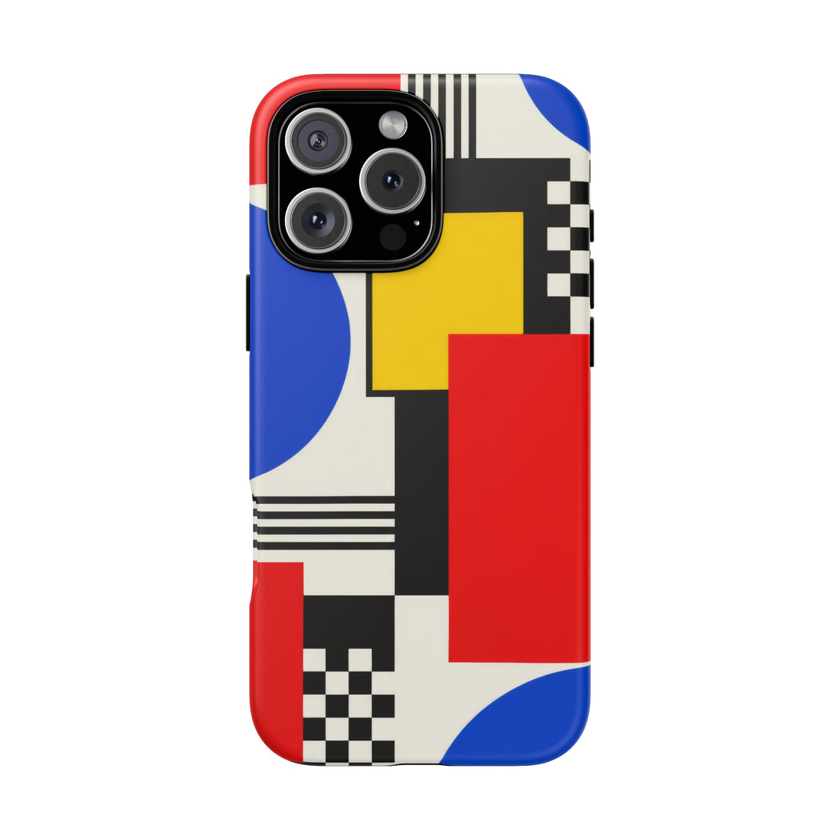 Primary Frequency iPhone Tough Case | Primary Color Geometry