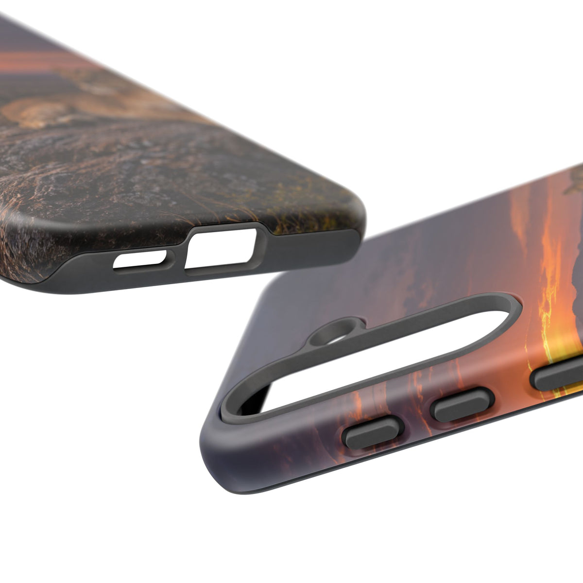 Lioness in the Blue Hour Samsung Galaxy Tough Case
