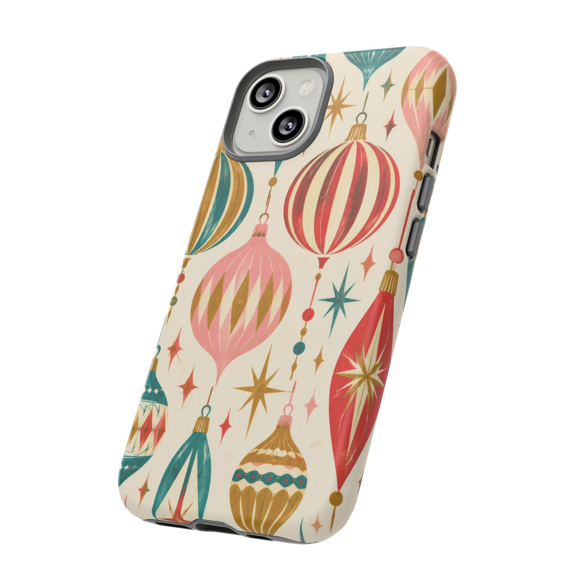 Holiday Heirlooms iPhone Tough Case | vintage ornaments