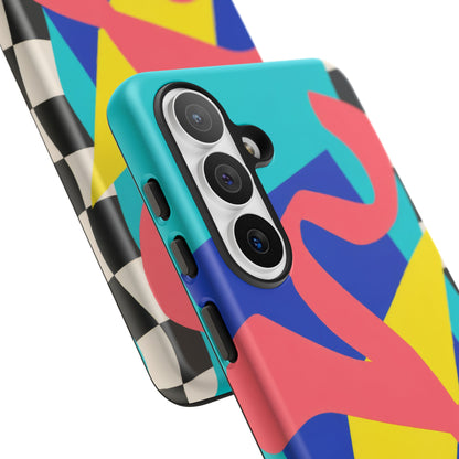 Cut Loose Samsung Galaxy Tough Case | Retro Abstract Art