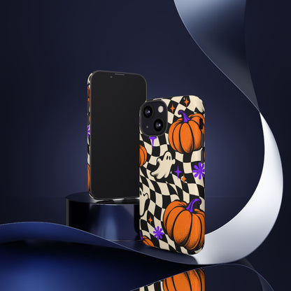 Spectral Groove iPhone Tough Case | retro halloween