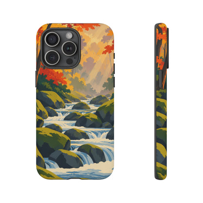 Great Smoky Mountains — Autumn Creek iPhone Tough Case