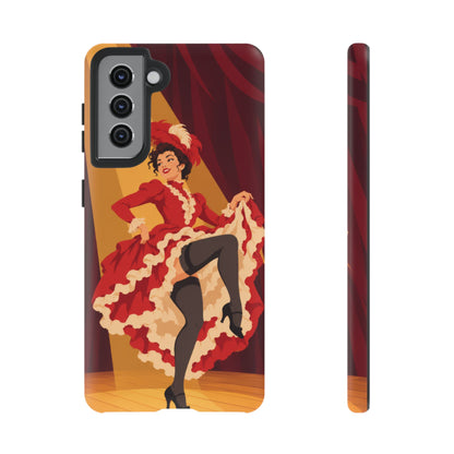 Moulin Rouge Dancer — Crimson Cabaret Samsung Galaxy Tough Case | cabaret dancer