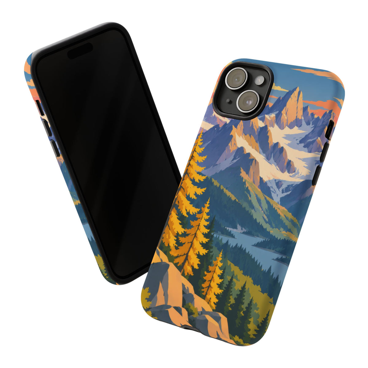 Cascades — Alpine Spires iPhone Tough Case