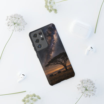 Milky Way over the Plains Samsung Galaxy Tough Case