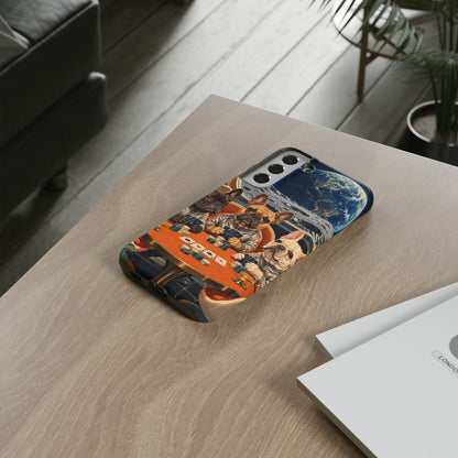 Lunar Card Club Samsung Galaxy Tough Case | french bulldog
