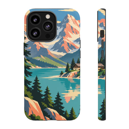 Switzerland — Alpine Lake iPhone Tough Case