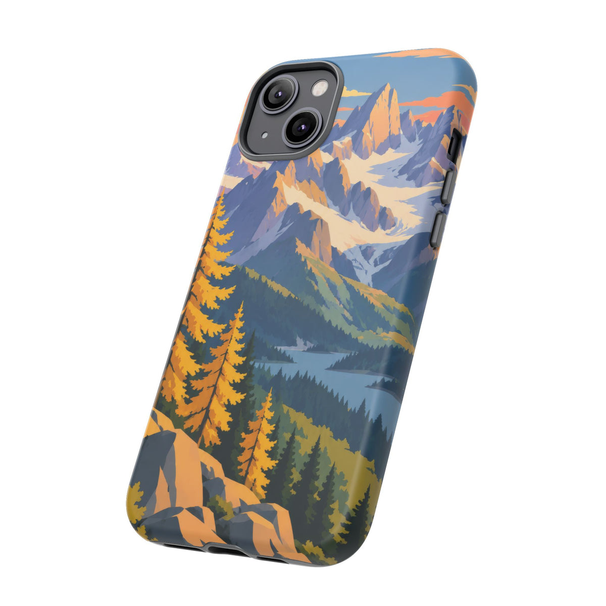 Cascades — Alpine Spires iPhone Tough Case