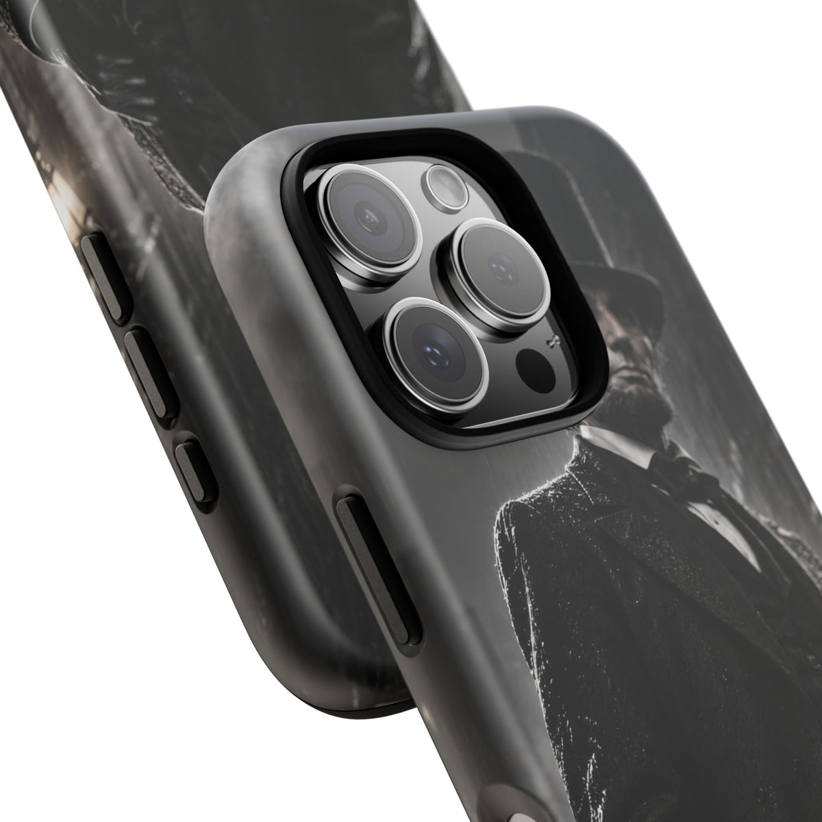 Abe after Midnight iPhone Tough Case | noir lincoln