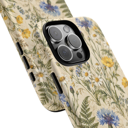 Meadow Archive iPhone Tough Case | wildflowers