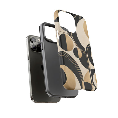 Pearl Orbit iPhone Tough Case | art deco