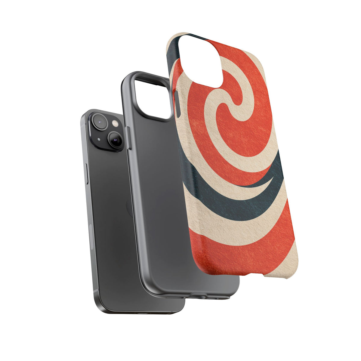 Ember Spiral iPhone Tough Phone Case