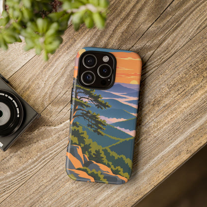 Shenandoah — Blue Hour Ridges iPhone Tough Case