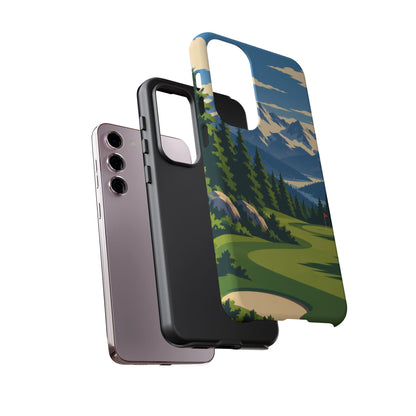 Mountain Golf — Alpine Fairway Samsung Galaxy Tough Case