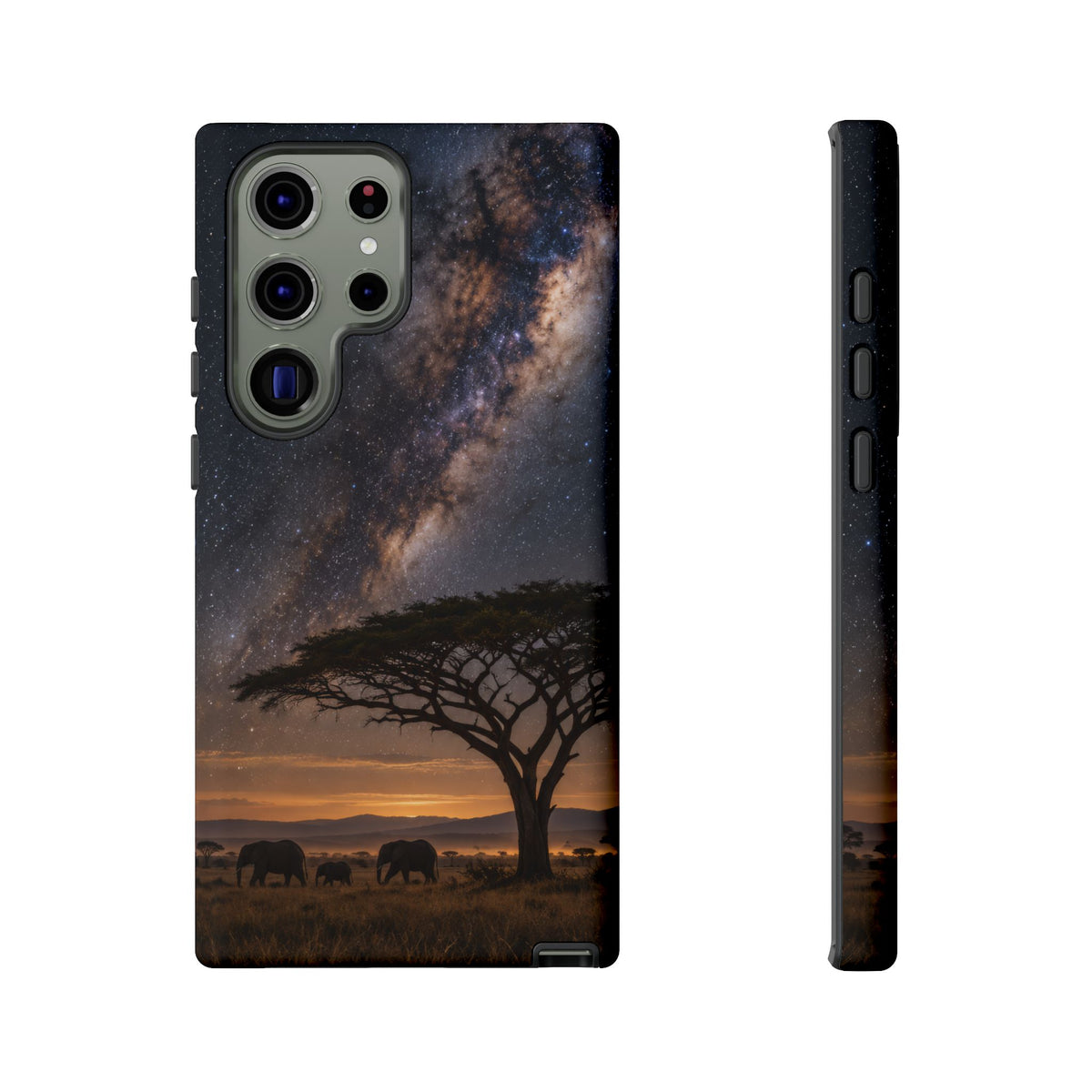 Milky Way over the Plains Samsung Galaxy Tough Case