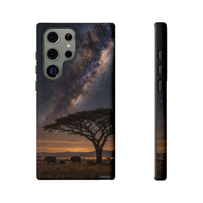 Milky Way over the Plains Samsung Galaxy Tough Case