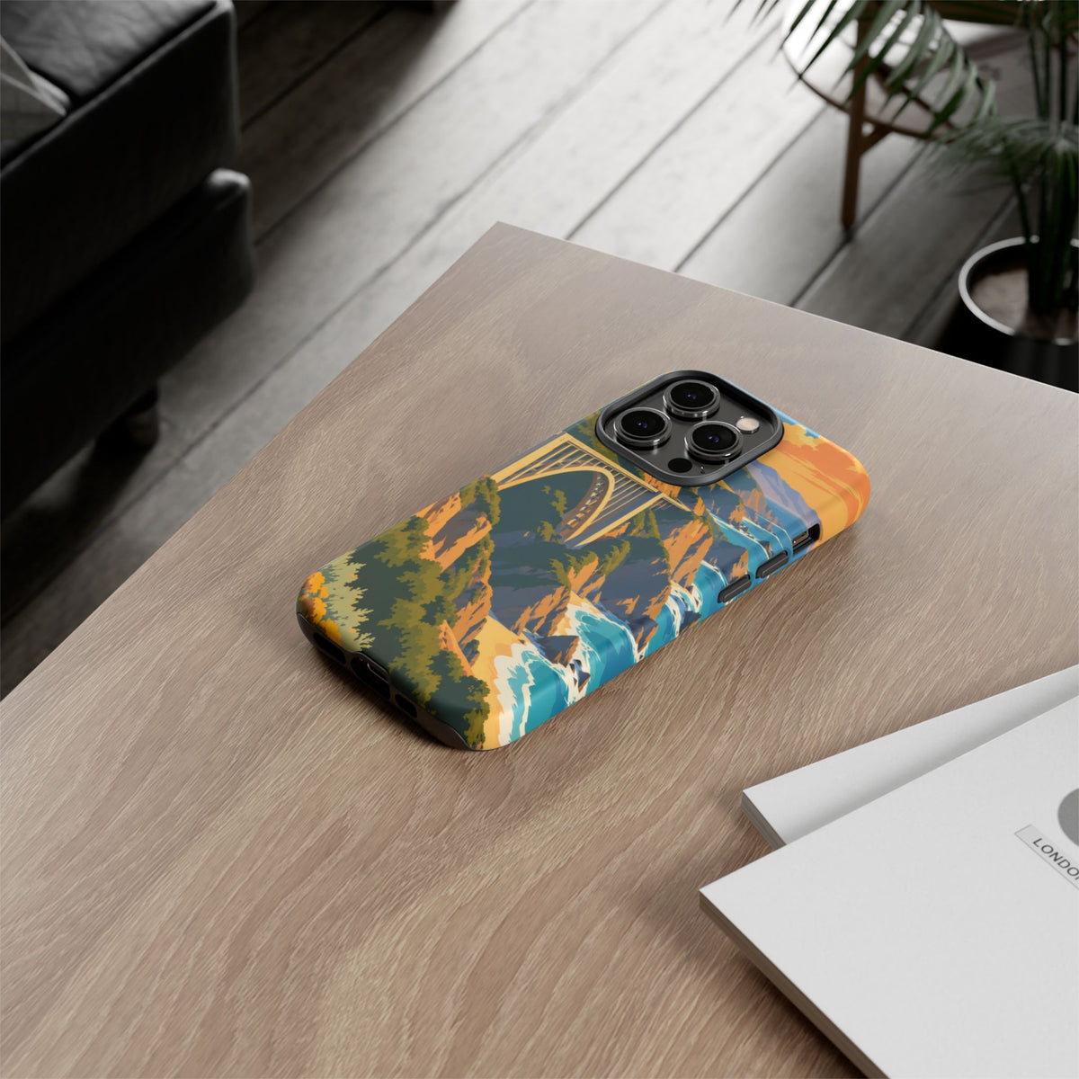 Big Sur — Coastal Arc iPhone Tough Case