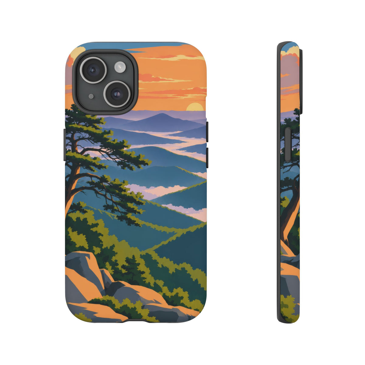 Shenandoah — Blue Hour Ridges iPhone Tough Case
