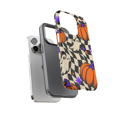 Spectral Groove iPhone Tough Case | retro halloween