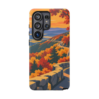 Skyline Drive — Overlook Gold Samsung Galaxy Tough Case