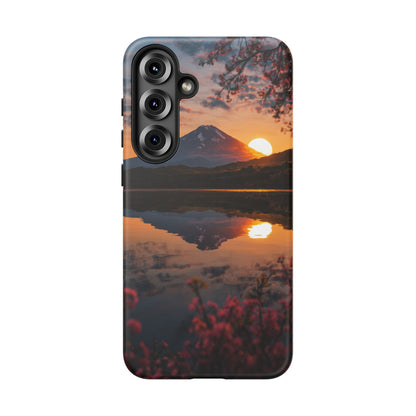 Fuji Golden Reflection Samsung Galaxy Tough Phone Case