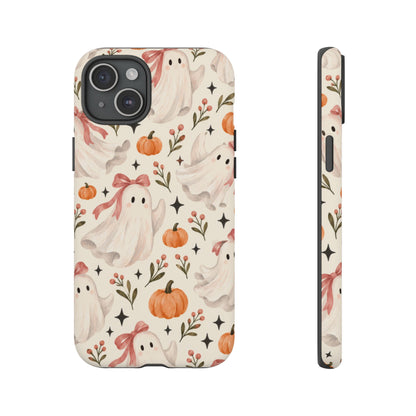 Blush Boo Social iPhone Tough Case | cute ghost